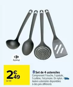 Set De 4 Ustensiles