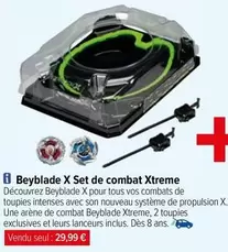 tous - beyblade x set de combat xtreme