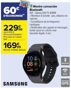 Samsung - Montre Connectée Bluetooth