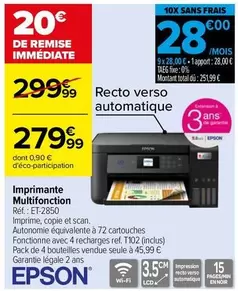 total - epson - imprimante multifonction