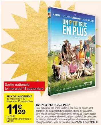 prix de l'ancienne dvd "un p'tit truc en plus"