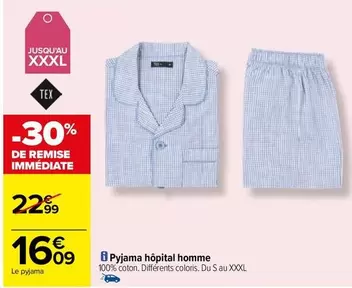 Tex - Pyjama póital homme