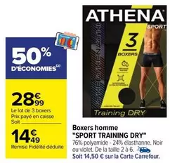 Carrefour - Athena - Boxers Homme