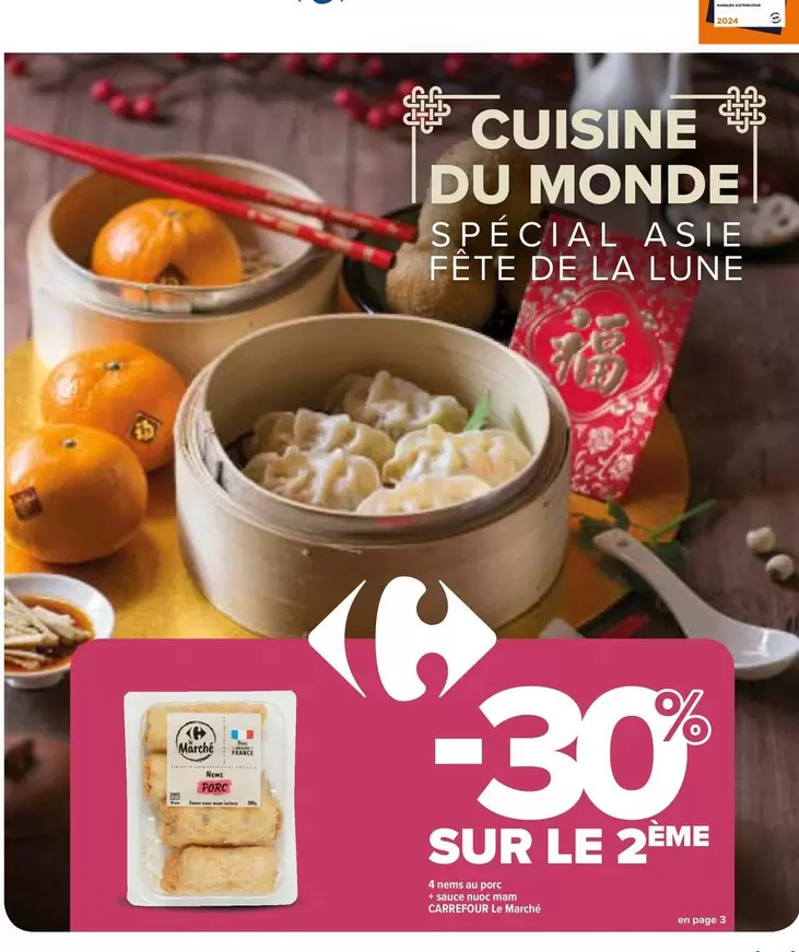 carrefour - cuisine du monde - sur le 2eme