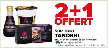 Tanoshi - Sur Tout