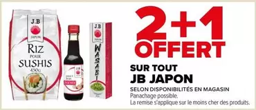 Jb Japon - Sur Tout