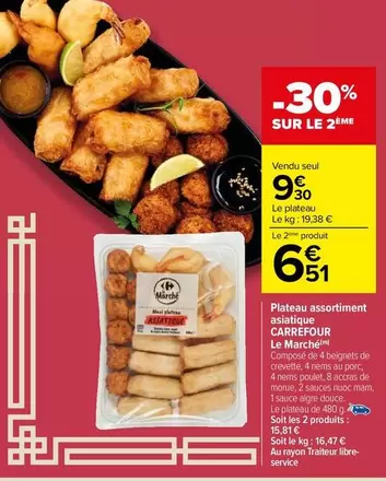 Carrefour - Plateau Assortiment Basineau Le Marché : Découvrez notre sélection de produits variés en promotion!