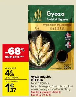 Mei Asia - Gyoza Surgelés