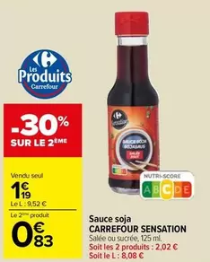 Carrefour - Sauce Soja Sensation