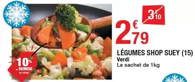 Verdi - Légumes Shop Suey offre à 2,79€ sur Carrefour