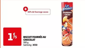 Les Gouters - Biscuit Fourres Au Chocolat