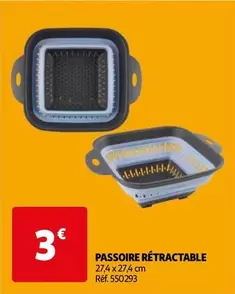 Passoire Rétractable offre à 3€ sur Auchan Hypermarché