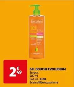 evoluderm - gel douche