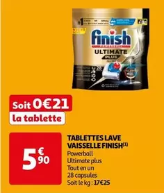 Finish - Tablettes Lave Vaisselle