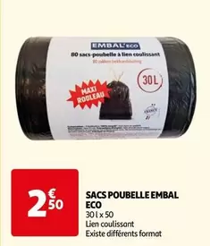 embal eco - sacs poubelle