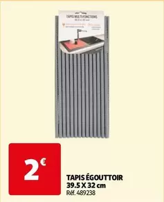 Tapis Égouttoir  39.5 X 32