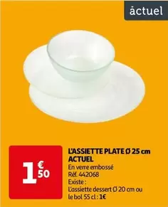 Actuel - L'assiette Plate