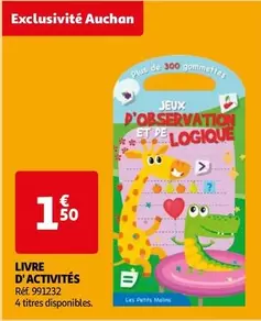 Auchan - Livre D'activités