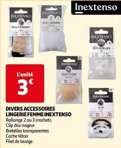 Inextenso - Divers Accessoires Lingerie Femme