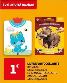 Auchan - Livre D' Autocollants