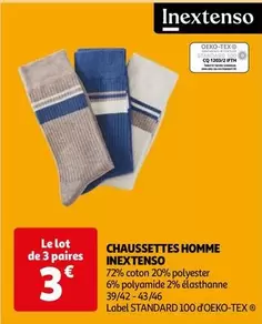 Inextenso - Chaussettes Homme