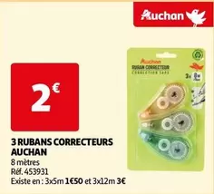 Auchan - 3 Rubans Correcteurs