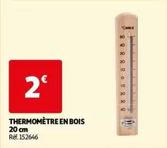 Thermomètre En Bois