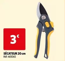 Sécateur 20 Cm offre à 3€ sur Auchan Hypermarché