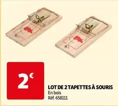 Lot De 2 Tapettes À Souris