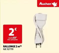 Auchan - Rallonge 