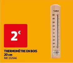 Thermomètre En Bois