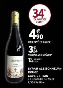 Bonheur - Syrah