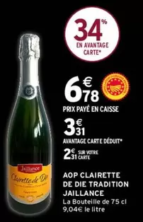 Jaillance - Aop Clairette De Die Tradition