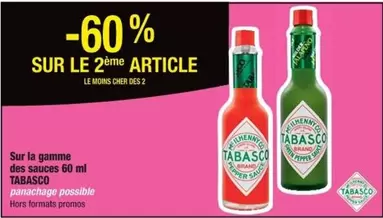 Tabasco - Sur La Gamme Des Sauces