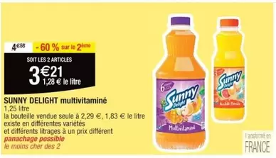 Sunny - Delight Multivitaminé