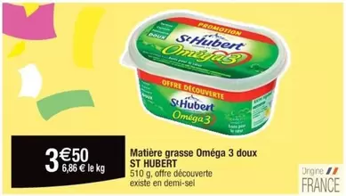 St hubert - Matière Grasse Omega 3 Doux