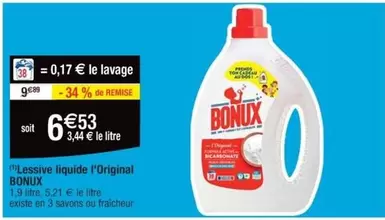 Bonux - Lessive Liquide L'original