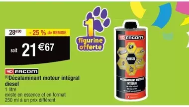 Facom - Decaláminant moteur Intégral