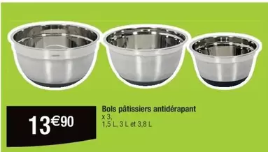 Bols Pâtissiers Antidérapant