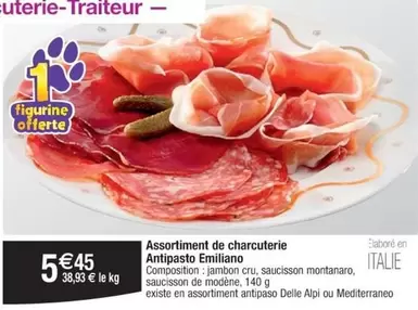 Emiliano - Assortiment De Charcuterie Antipasto