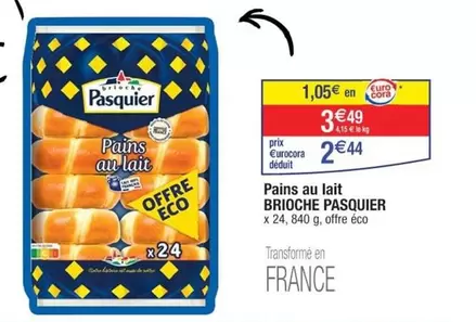 Pasquier - Pains Au Lait Brioche