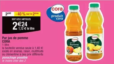 Cora - Pur Jus De Pomme