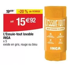 Inga - L'Essuie-tout Lavable