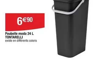 Tontarelli - Poubelle Moda 24 L