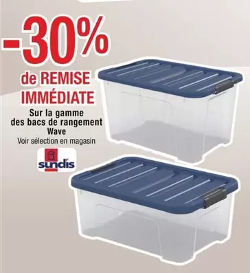 Sundis - Sur La Gamme Des Bacs De Rangement Wave