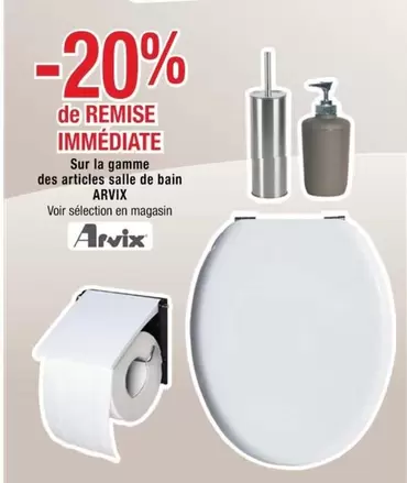 Arvix - Sur La Gamme Des Articles Salle De Bain