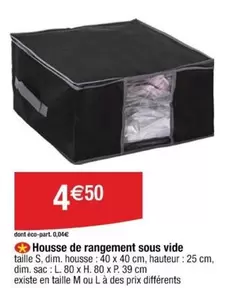 Dim - Housse De Rangement Sous Vide