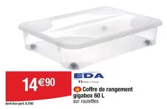 Eda - Coffre De Rangement Gigabox 60 L