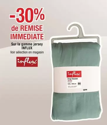 Influx - Influx - Sur La Gamme Jersey offre sur Cora