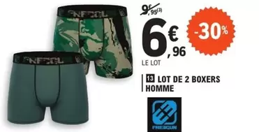 Lot De 2 Boxers Homme